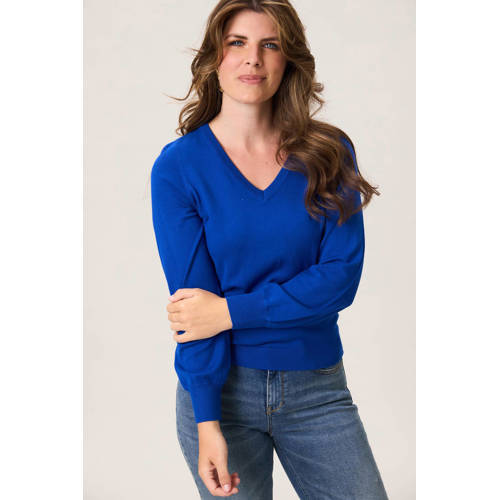 Miss Etam gebreide trui blauw afbeelding