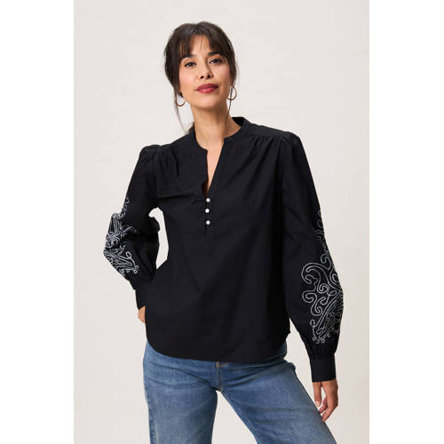 Miss Etam blousetop zwart afbeelding