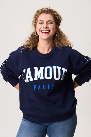sweater donkerblauw