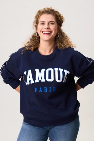 sweater donkerblauw