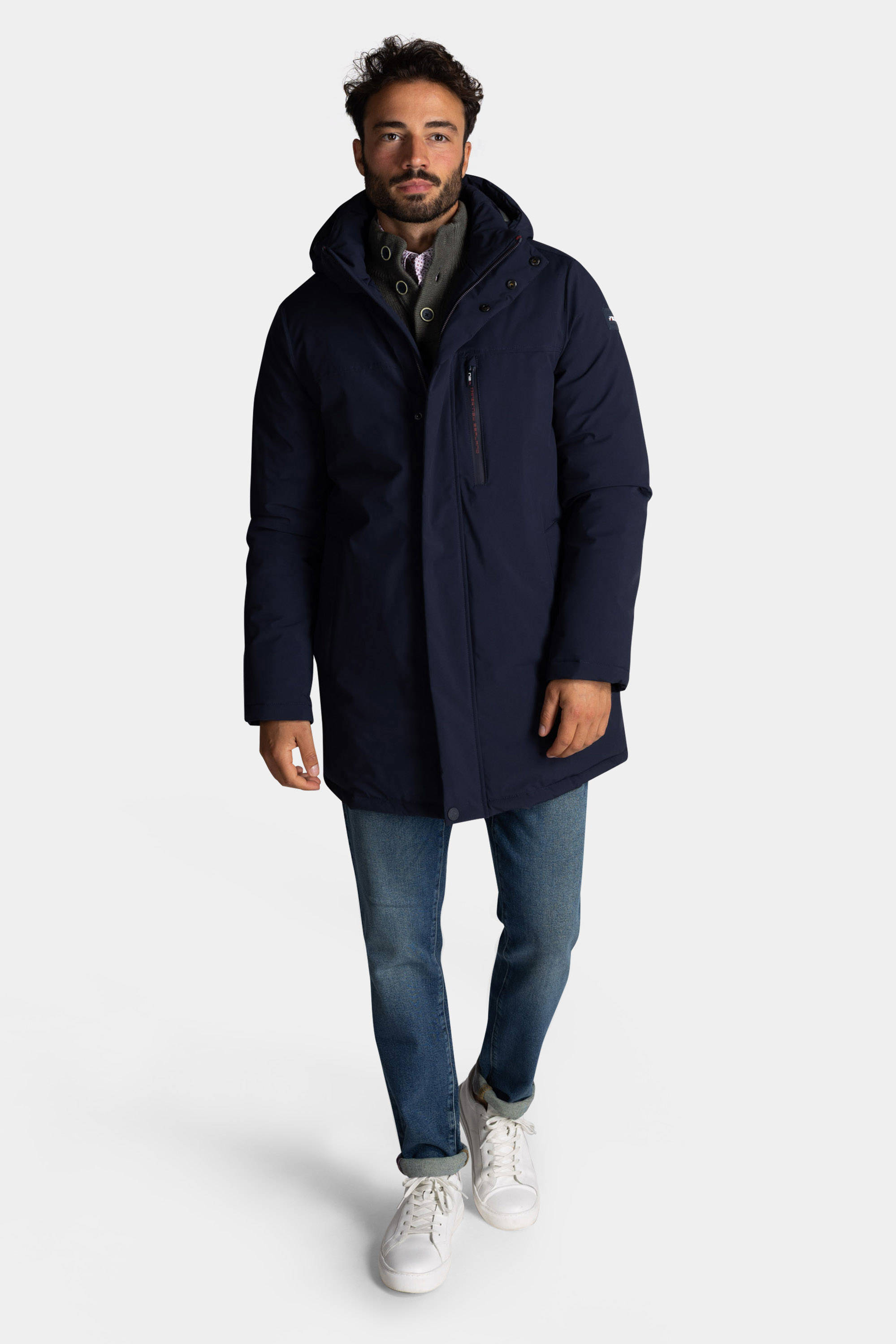 tkmta  New Zealand Auckland parka donkerblauw | wehkamp