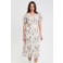 Cache Cache midi jurk wit