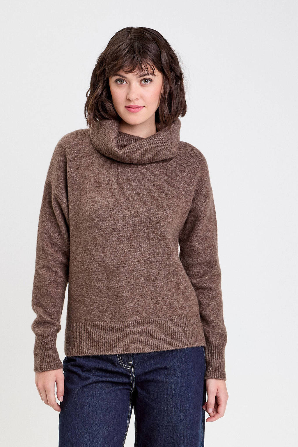 Truien Wehkamp Coltrui Dames Grof Gebreide Trui Dames Gebreide