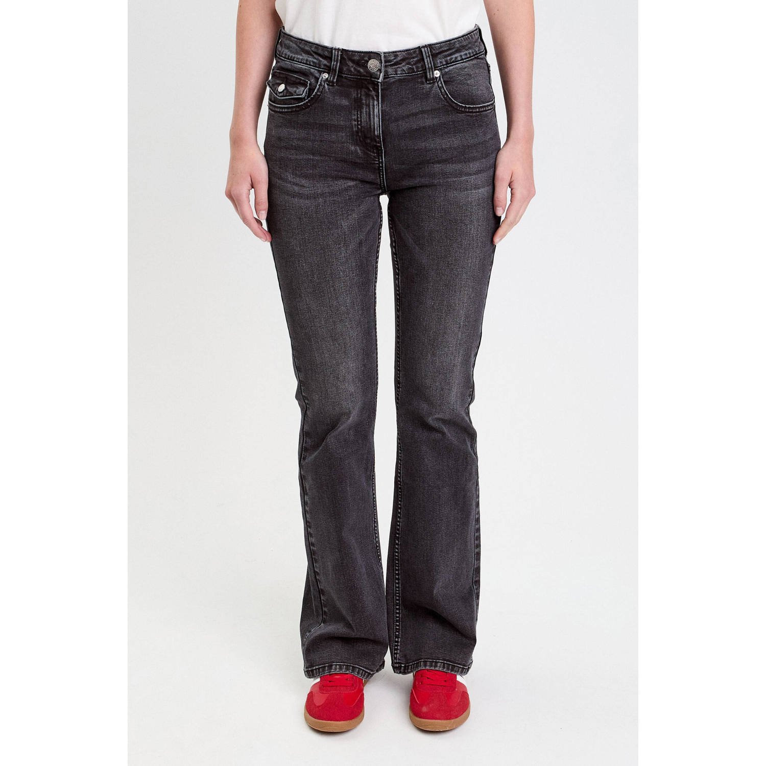 Cache bootcut jeans black