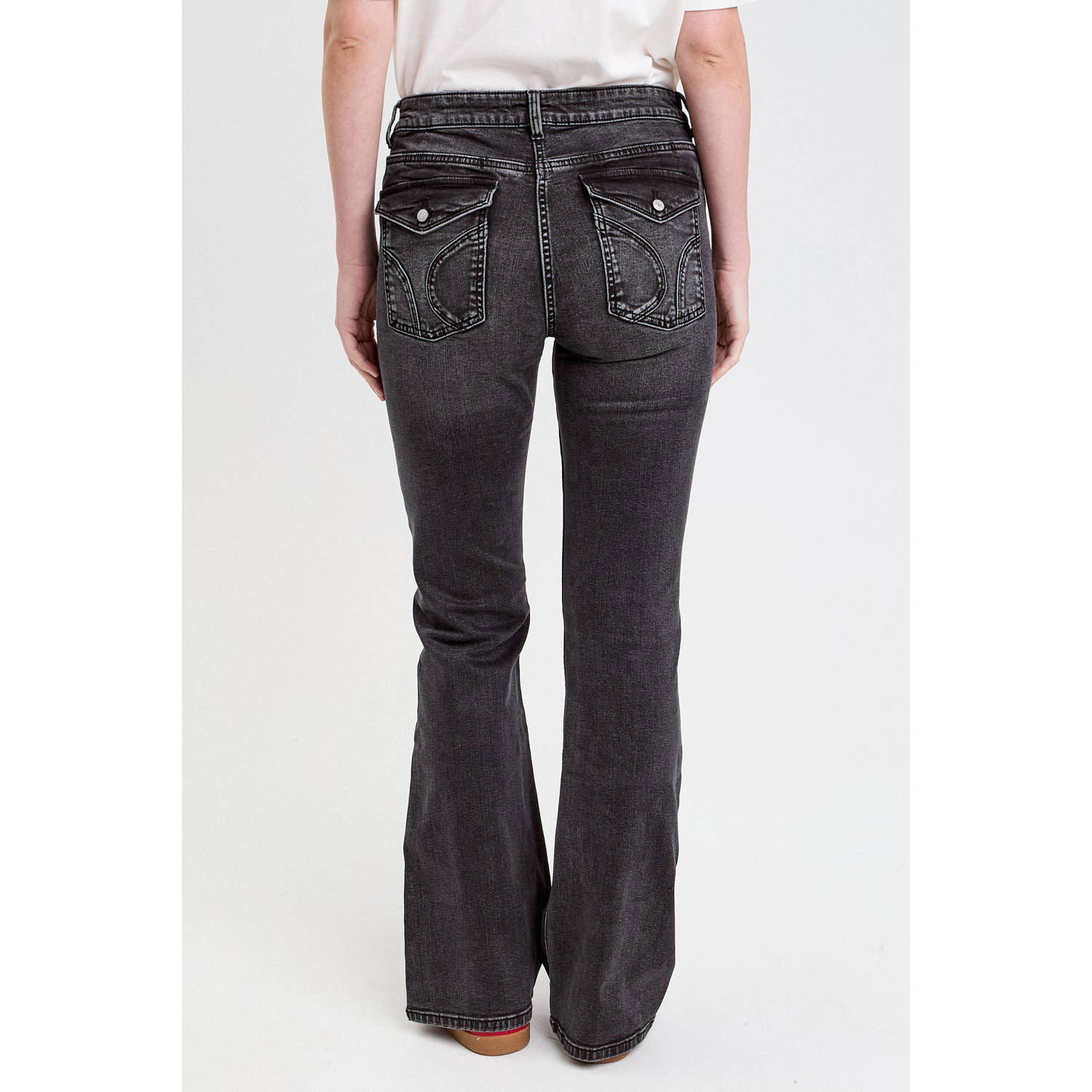 Cache bootcut jeans black