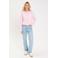 Cache Cache gebreid vest met wol lichtroze