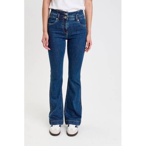 Cache Cache flared jeans medium blue denim afbeelding