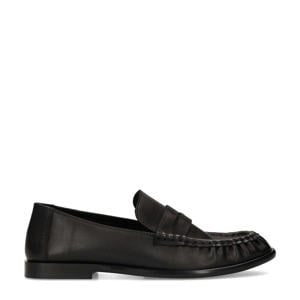 leren loafers zwart