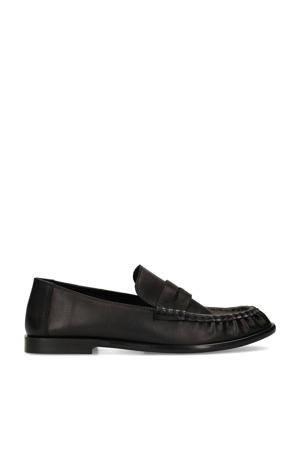 leren loafers zwart