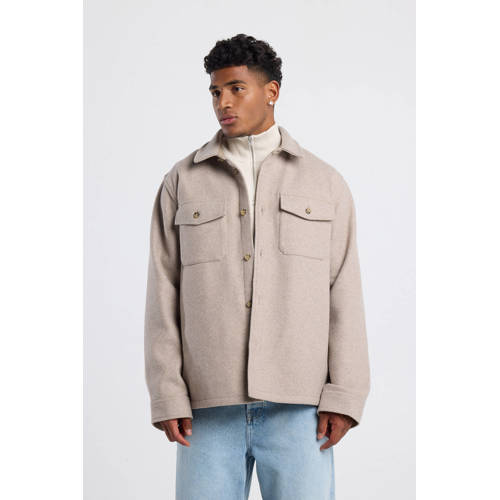 America Today overshirt beige afbeelding
