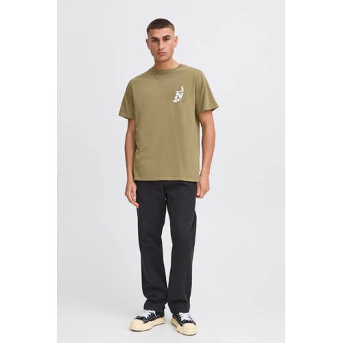 Solid regular T-shirt groen afbeelding
