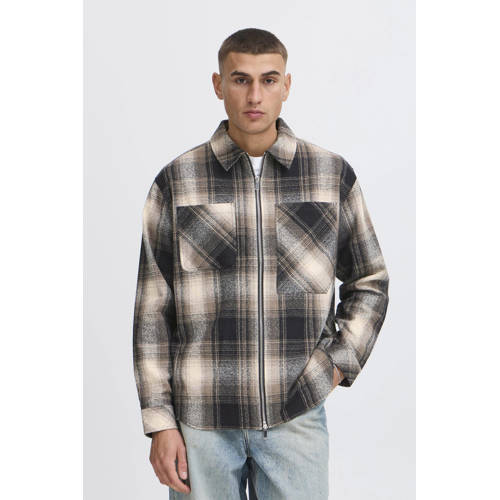 Solid overshirt bruin afbeelding