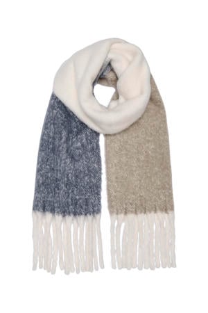 sjaal sjaal ONLBONNIE blauw/beige