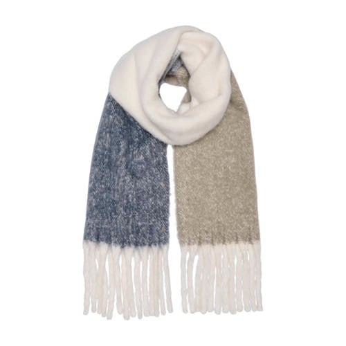 ONLY sjaal sjaal ONLBONNIE blauw/beige afbeelding