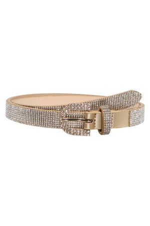 riem ONLMILA met strass goudkleurig