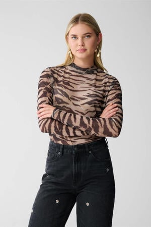 mesh top beige