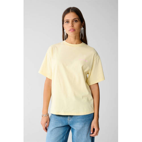Shoeby T-shirt lichtgeel afbeelding