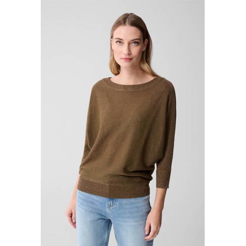 Shoeby gestreepte top groen afbeelding