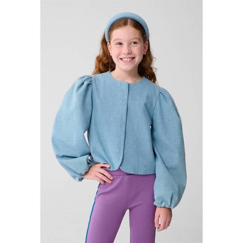 Shoeby jasje voor binnen blauw afbeelding