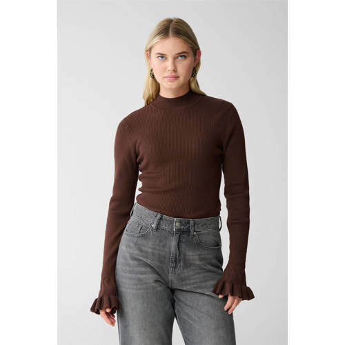 Shoeby top donkerbruin afbeelding