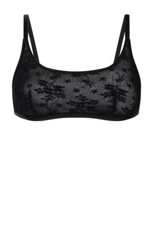 niet-voorgevormde bralette Darcy zwart