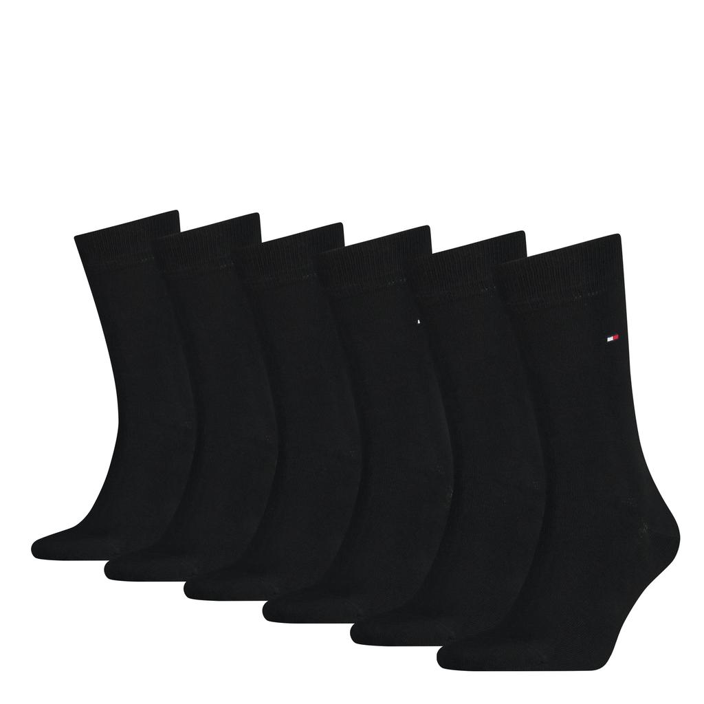 Tommy Hilfiger sokken - zwart (set van 6)