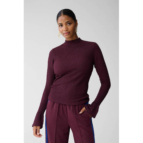 Shoeby top donkerrood afbeelding