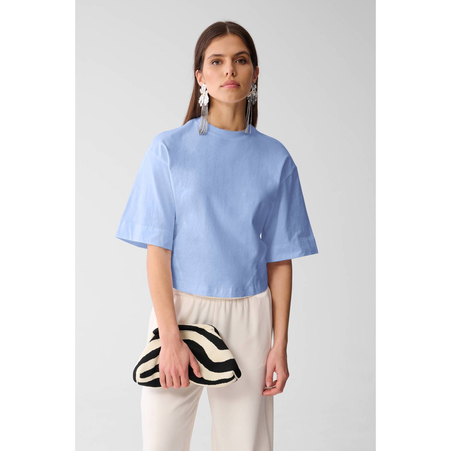 Shoeby T-shirt lichtblauw
