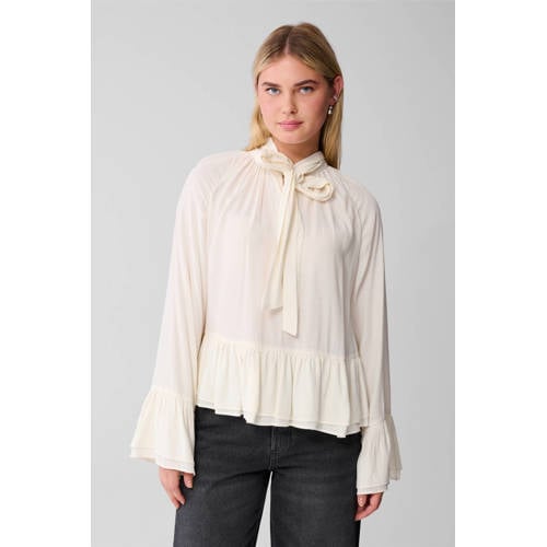 Shoeby top ecru afbeelding