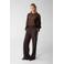 Shoeby wide leg high waist broek bruin