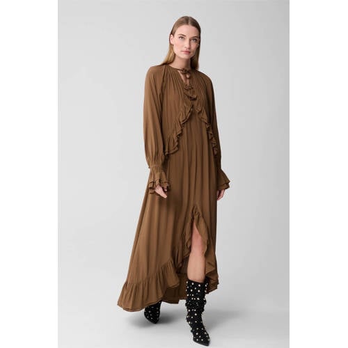 Shoeby maxi jurk kaki afbeelding