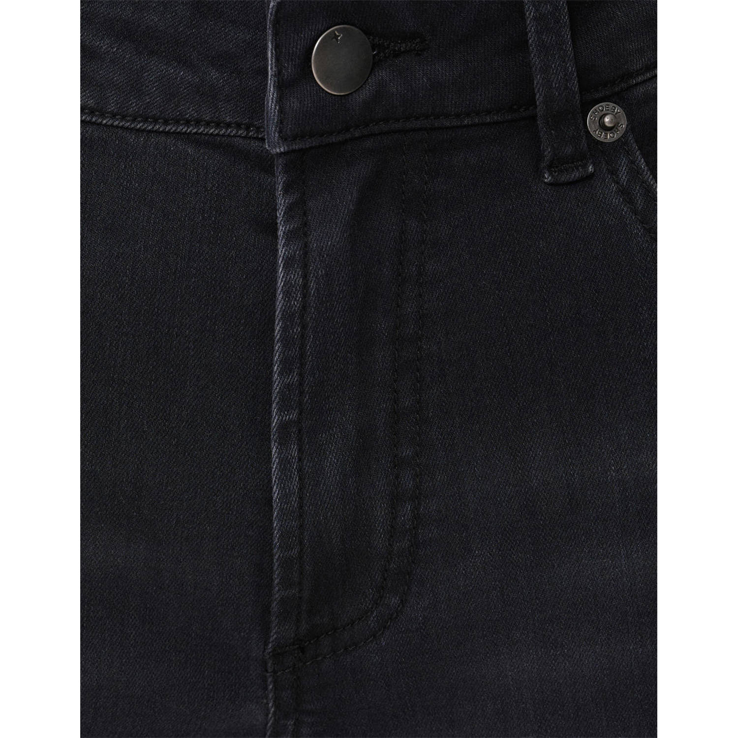Shoeby high waist straight leg jeans grey denim