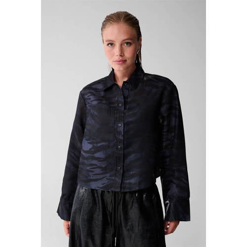 Shoeby blouse donkerblauw afbeelding