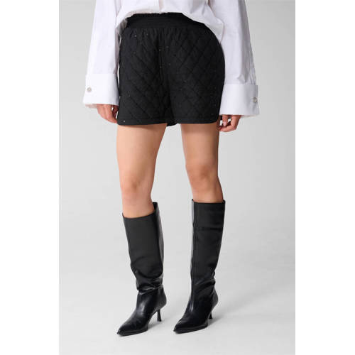 Shoeby Studio regular high waist casual short zwart afbeelding