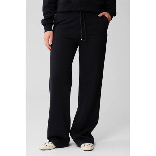 Shoeby wide leg high waist broek zwart afbeelding