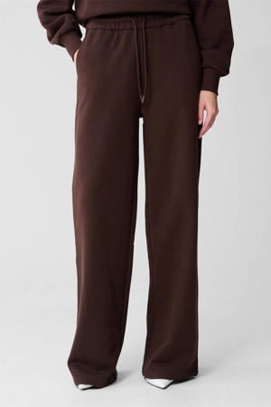 wide leg high waist sweatpants bruin
