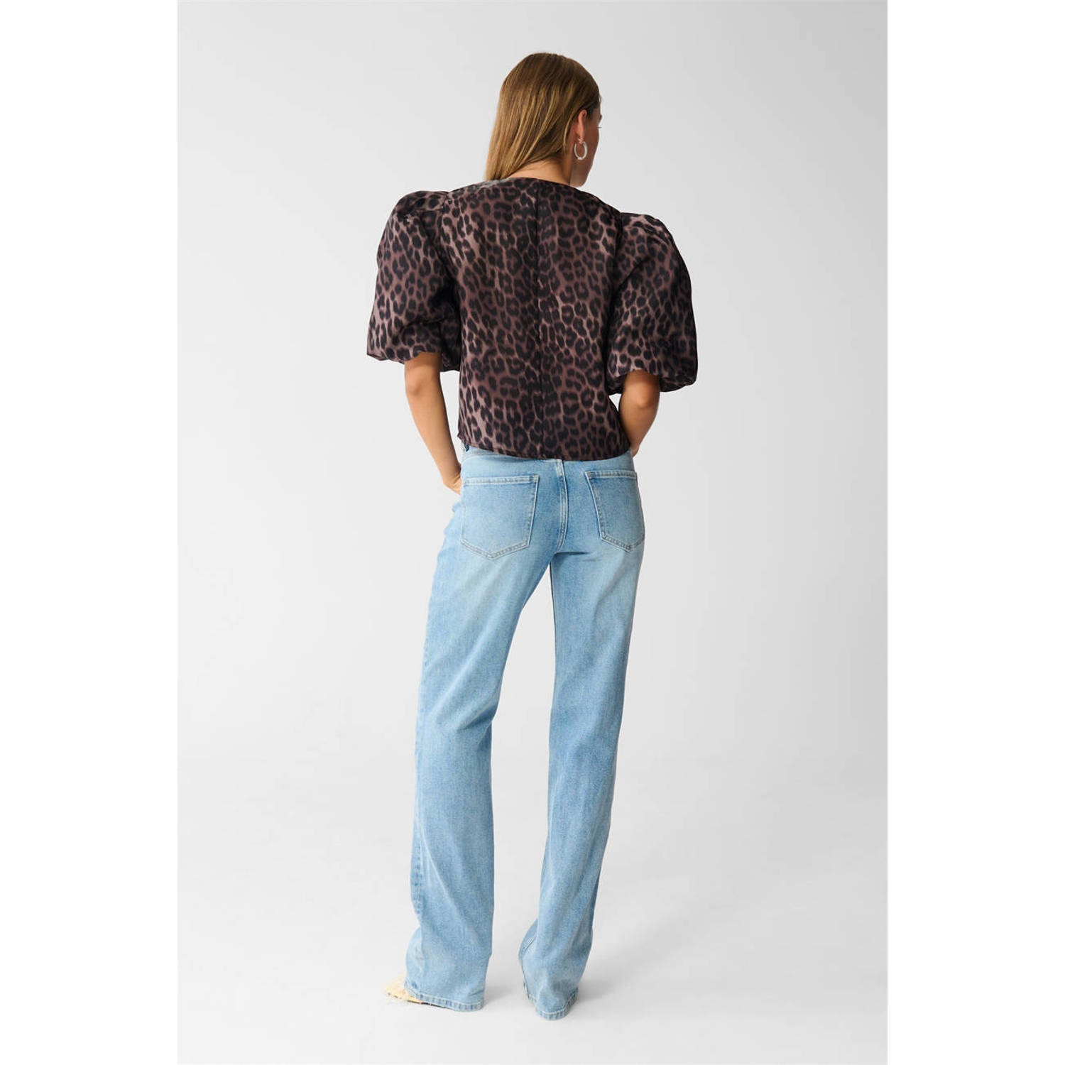 Shoeby blousetop bruin