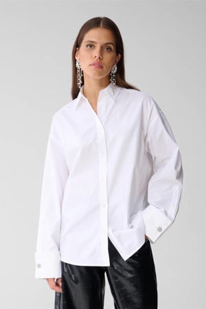 oversized blouse wit