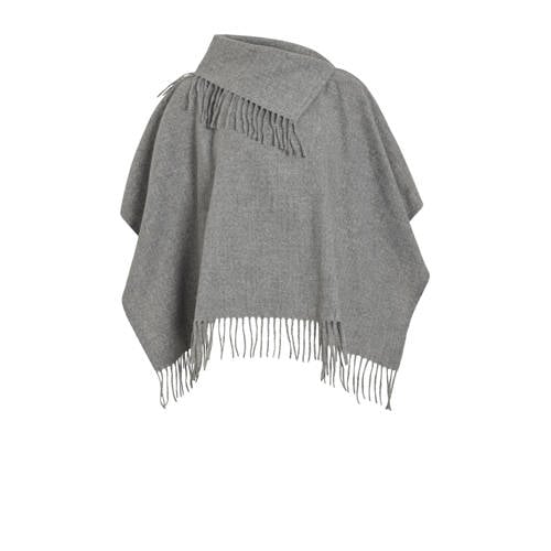 VILA poncho VIFJOLIRA grijs afbeelding
