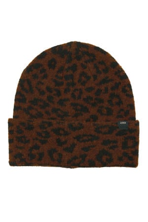 muts JXMOLLY met panterprint bruin