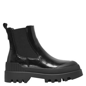 ONLBUZZ chunky lak chelsea boots zwart