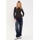 Cache Cache peplum top antraciet