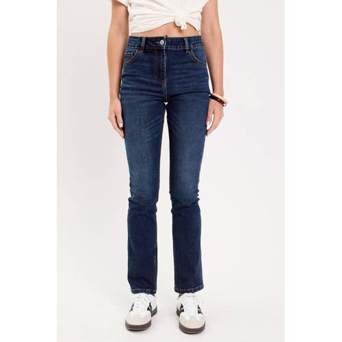 Cache Cache straight leg jeans dark blue denim afbeelding