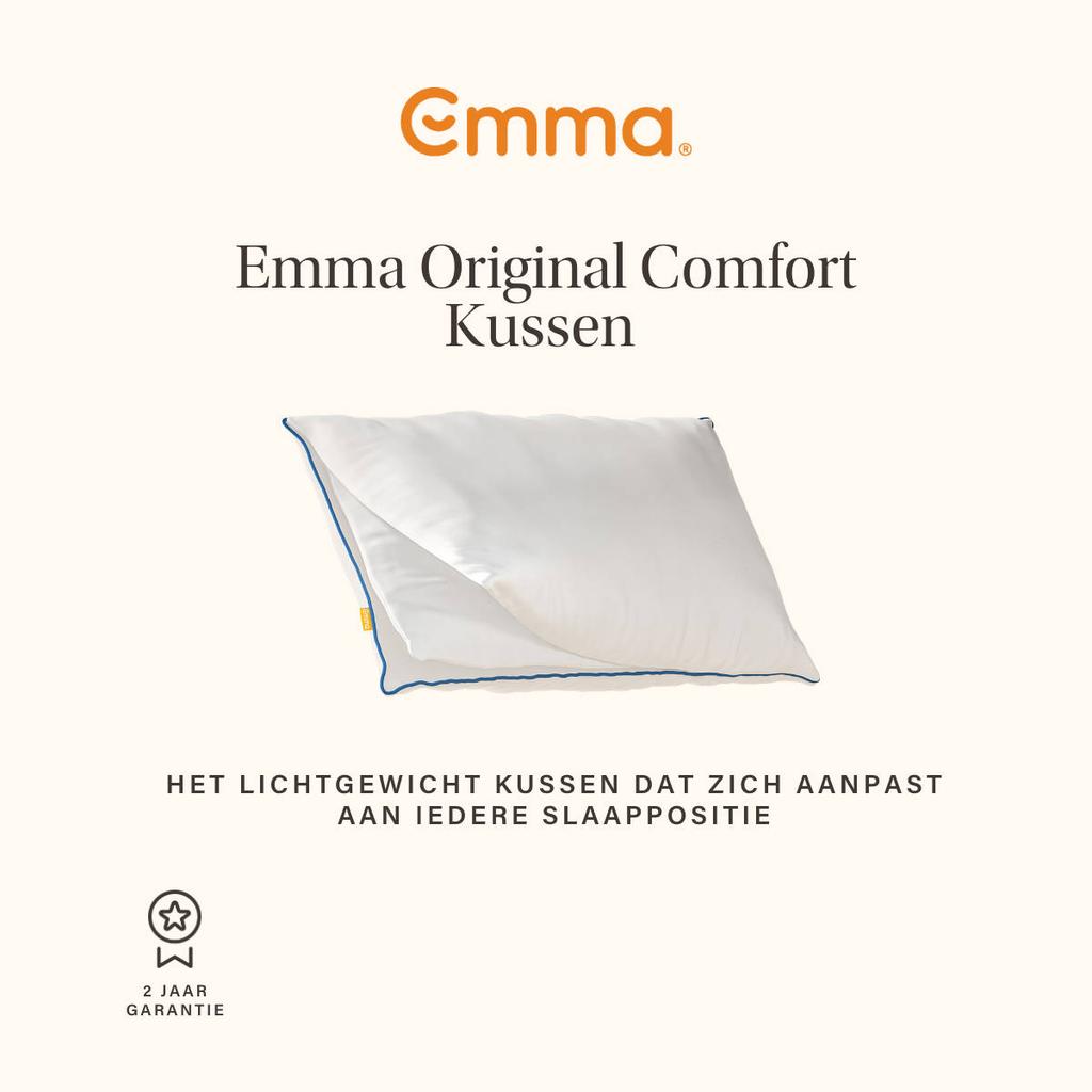 Emma hoofdkussen original comfort - zacht (60x70 cm)