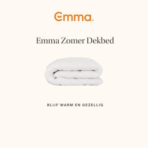 enkel zomderdekbed