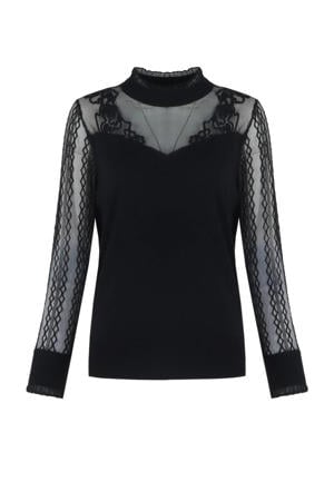 top zwart