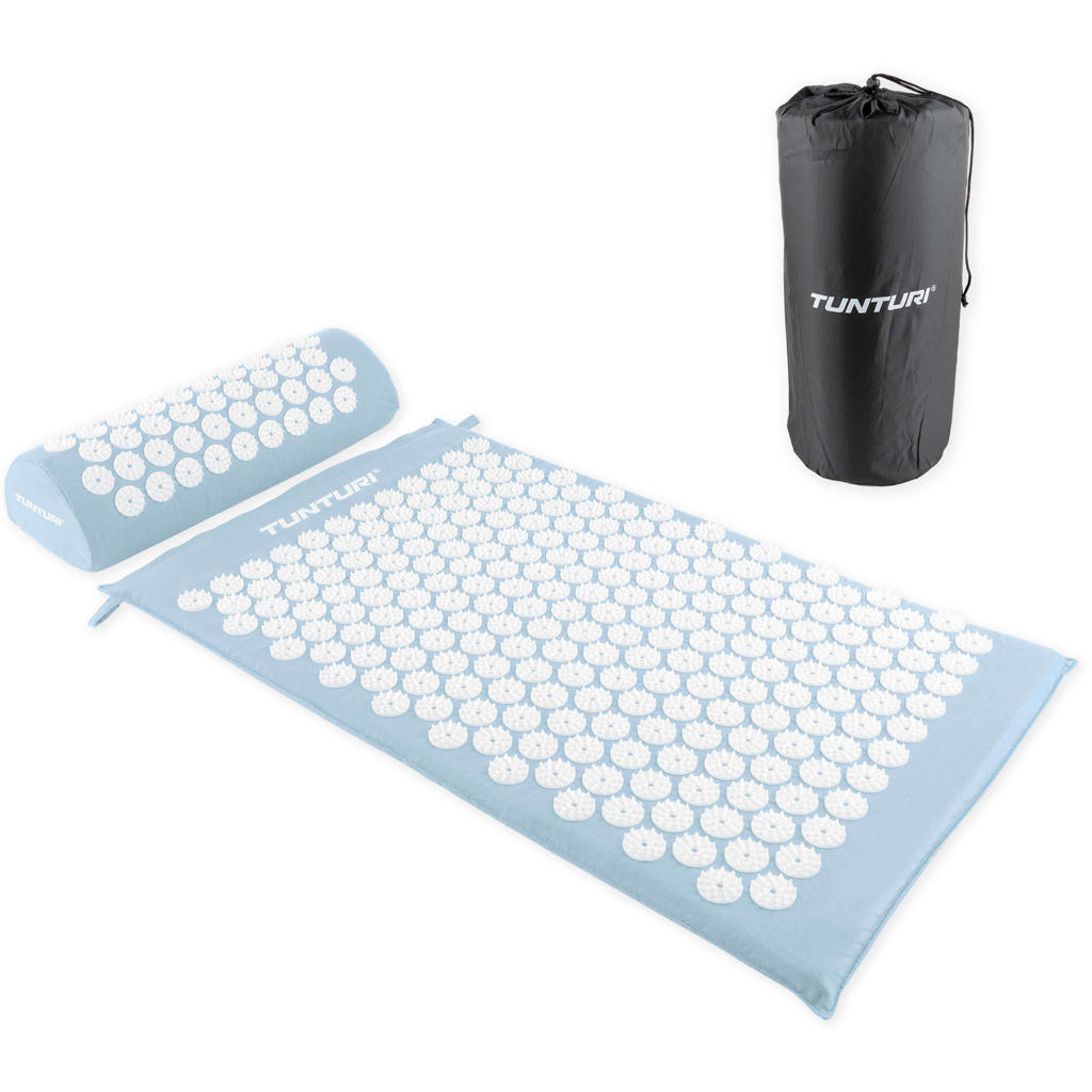 Tunturi spijkermat lichtblauw