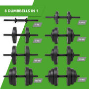 thumbnail: Tunturi  dumbbellset - 15kg