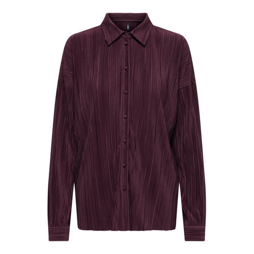 ONLY blouse donkerrood afbeelding