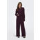 ONLY high waist broek donkerrood